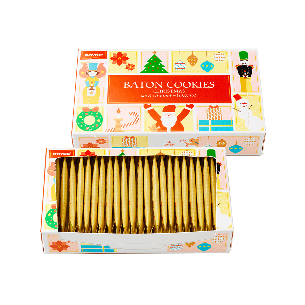 ROYCE' Christmas Baton Cookies - Coconut  (25pcs)