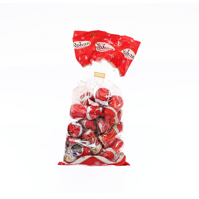 ROHAN Extra Fine Milk Chocolate [Red Foiled Santas Tree Decoration]  (200g)