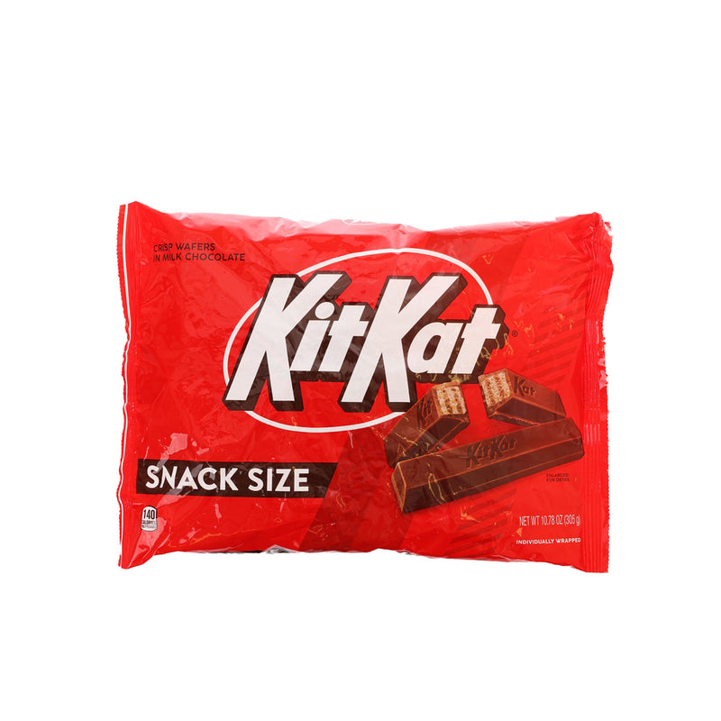 NESTLE Kit Kat Crisp Wafer in Milk Chocolate - Snack Size  (305g)
