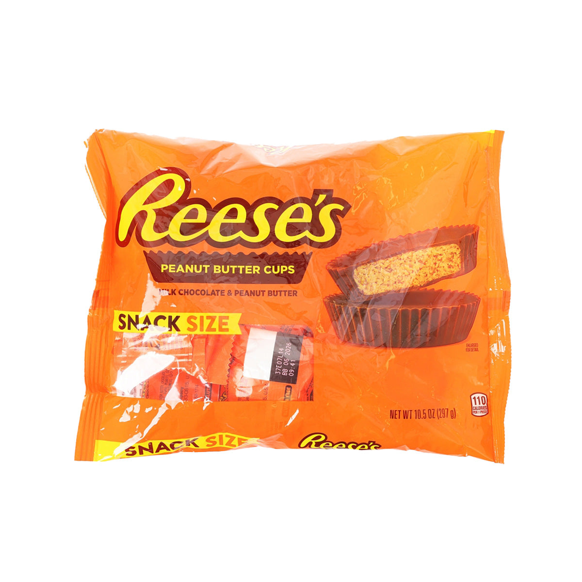 REESE'S Peanut Butter Milk Chocolate Cups - Snack Size  (297g)