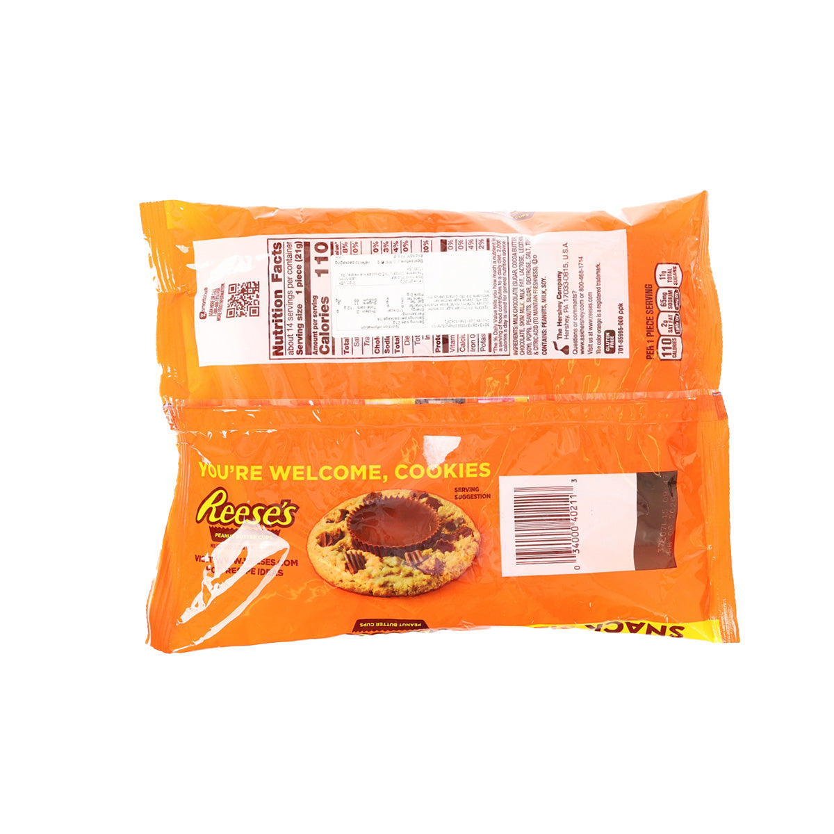REESE'S Peanut Butter Milk Chocolate Cups - Snack Size  (297g)