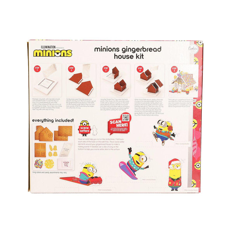 COOKIES UNITED Minions Gingerbread House Kit  (822g)