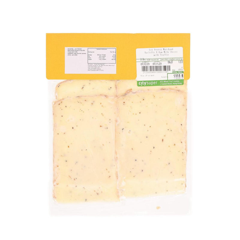 LES FRERES MARCHAND Raclette A Raw Milk Cheese with Truffle  (150g)