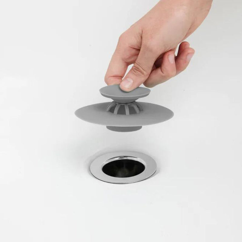 UMBRA Flex Drain Stop & Hair Catcher - Grey