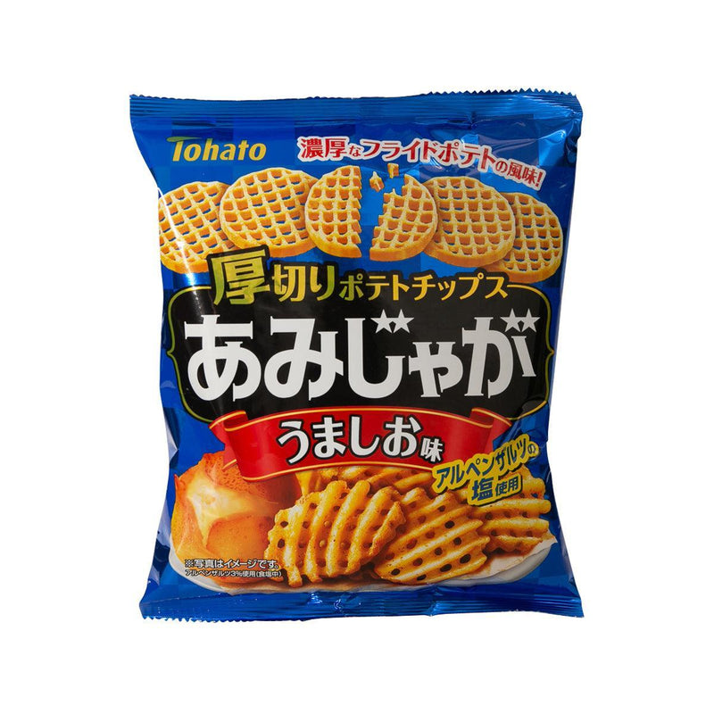 TOHATO Amijyaga Potato Chips - Lightly Salted  (58g)