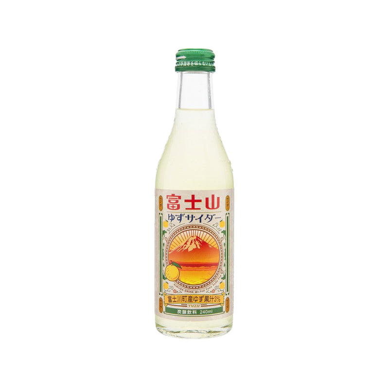 KIMURA DRINK Mountain Fuji Yuzu Citron Cider [Bottle]  (240mL)