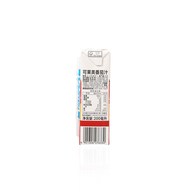 KAGOME 100% Tomato Juice [Tetra Pack]  (200mL)