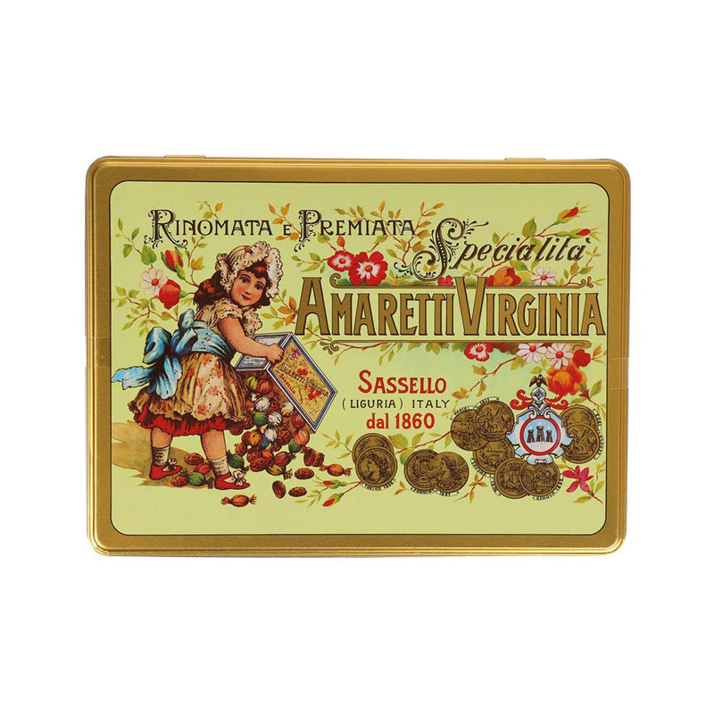 VIRGINIA Soft Amaretti Biscuits - Classic Tin  (350g)