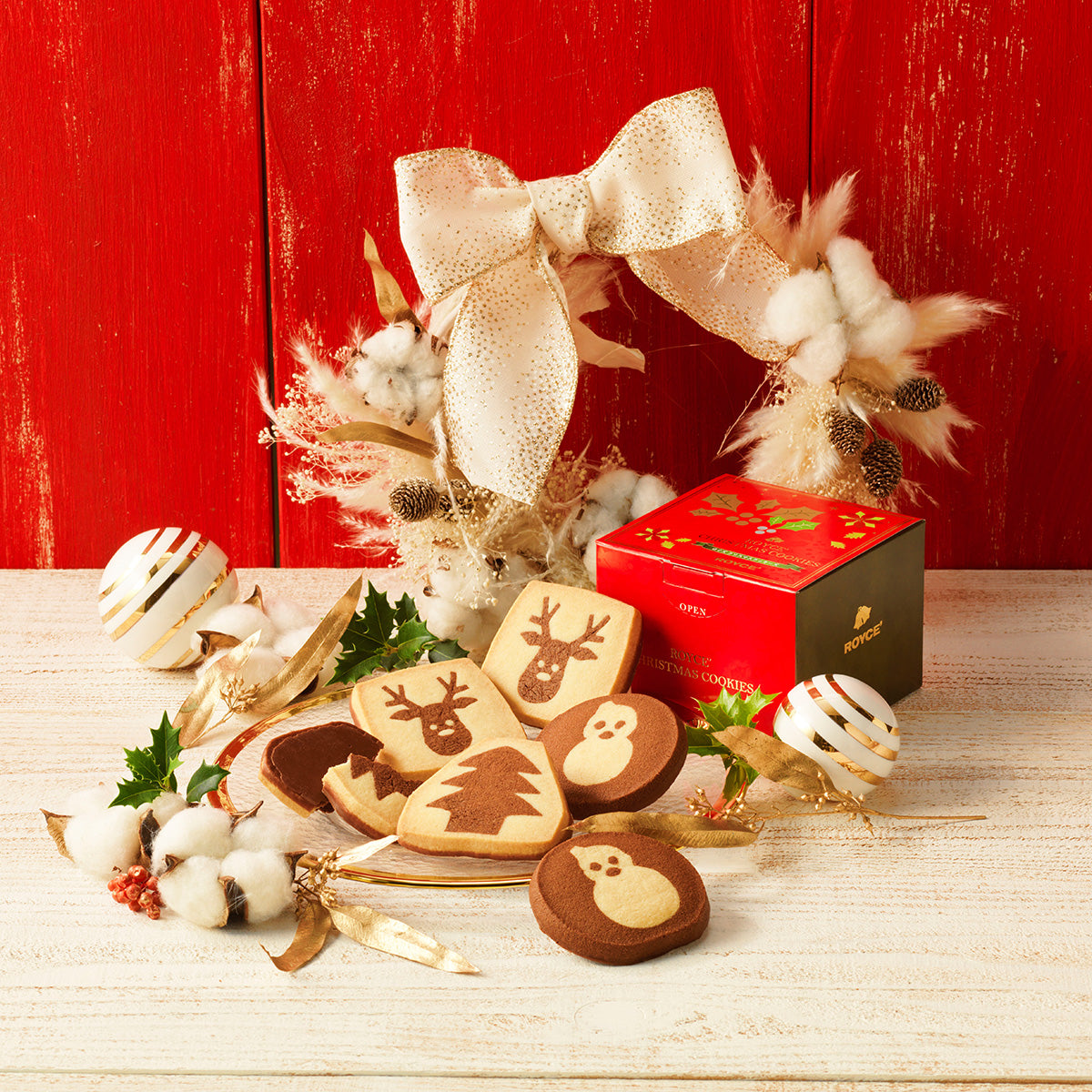 ROYCE' Christmas Cookies  (6pcs)