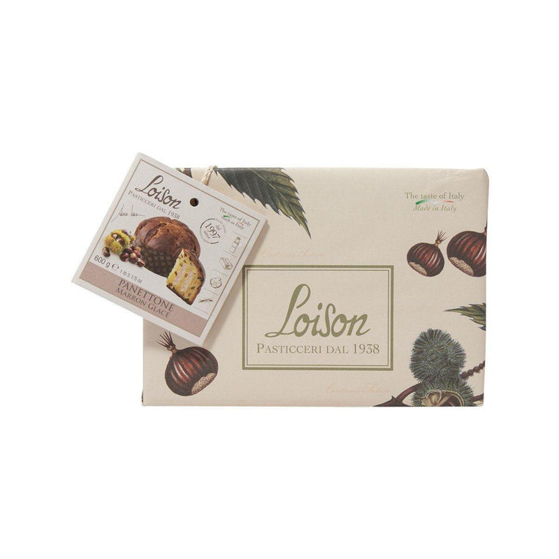 LOISON Panettone with Candied Glaced Chestnut  (600g)