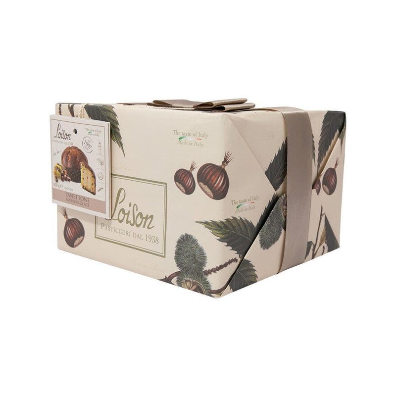 LOISON Panettone with Candied Glaced Chestnut  (600g)