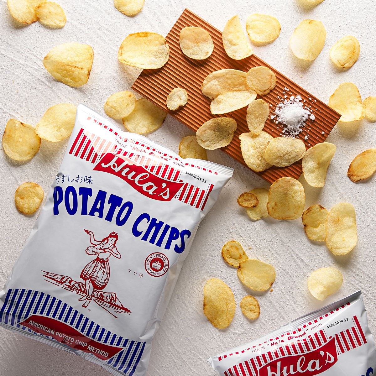 SOCIO Potato Chips - Light Salt Flavor  (148g)