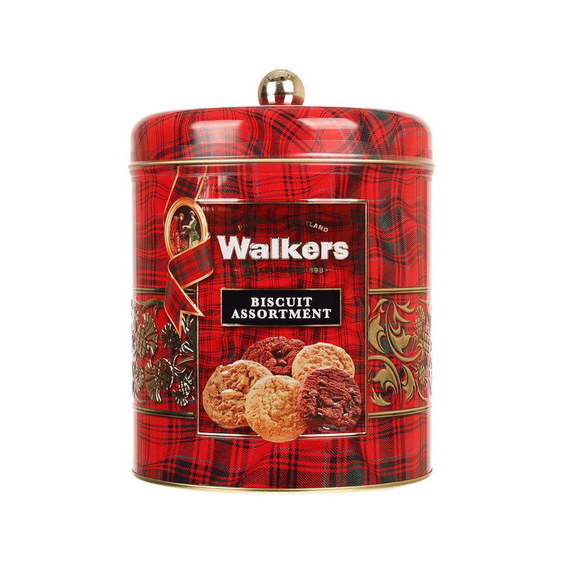 WALKERS Red Tin Biscuit Assortment  (600g)