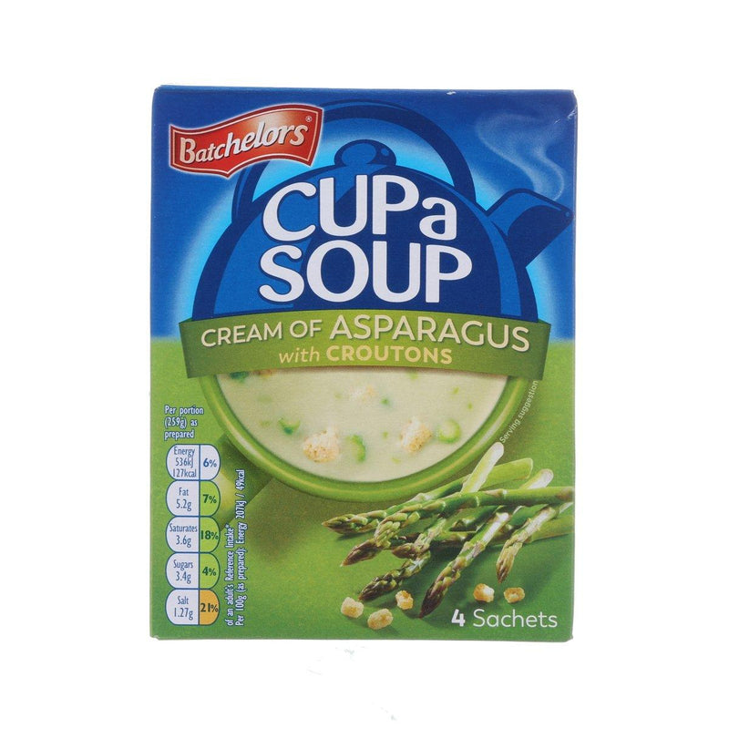 BATCHELORS Cup a Soup - Cream of Asparagus with Croutons  (117g)