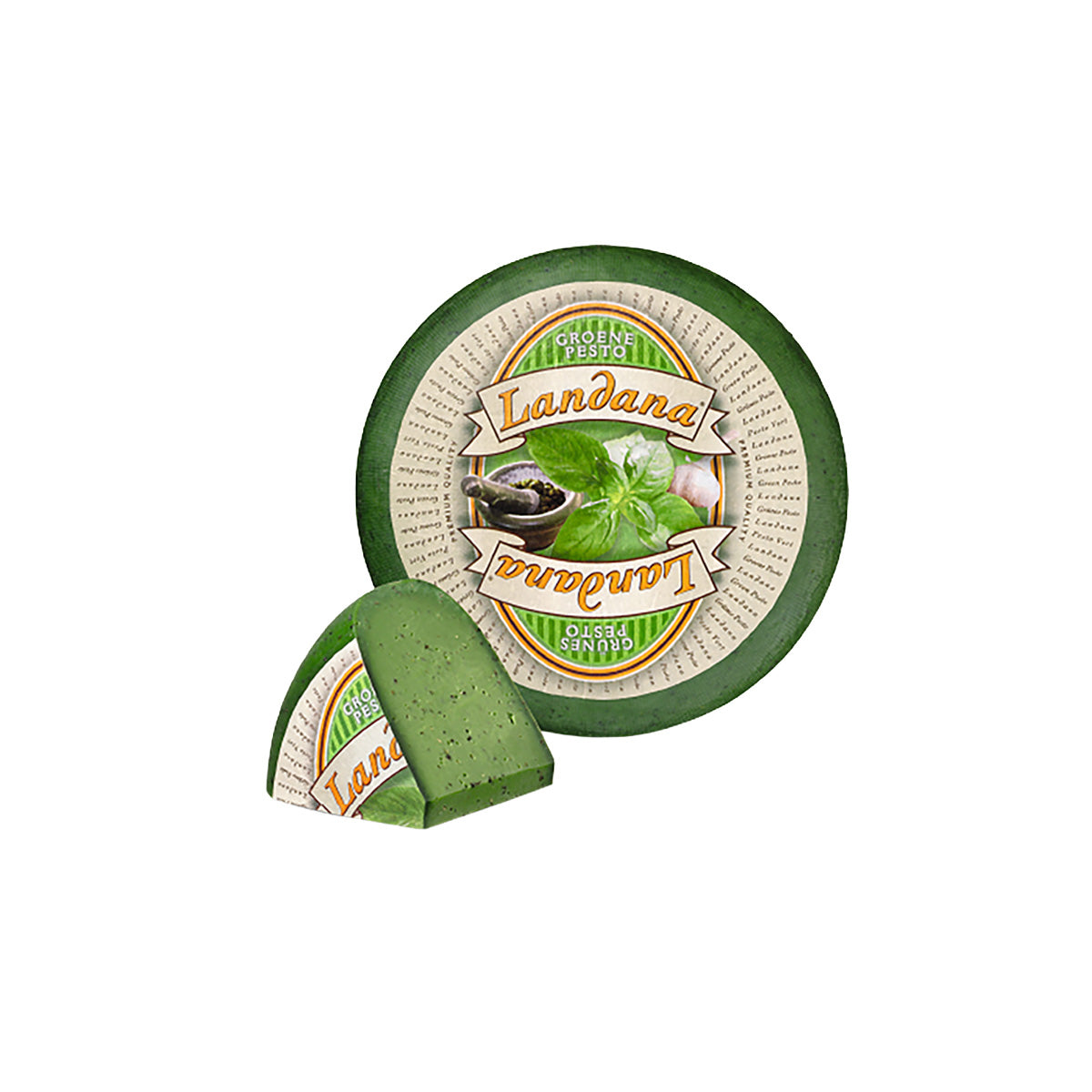 LANDANA 綠色羅勒醬芝士 (150g)