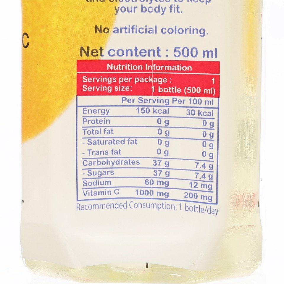 HOUSE WELLNESS You C1000 維他命檸檬健康飲料  (500mL)