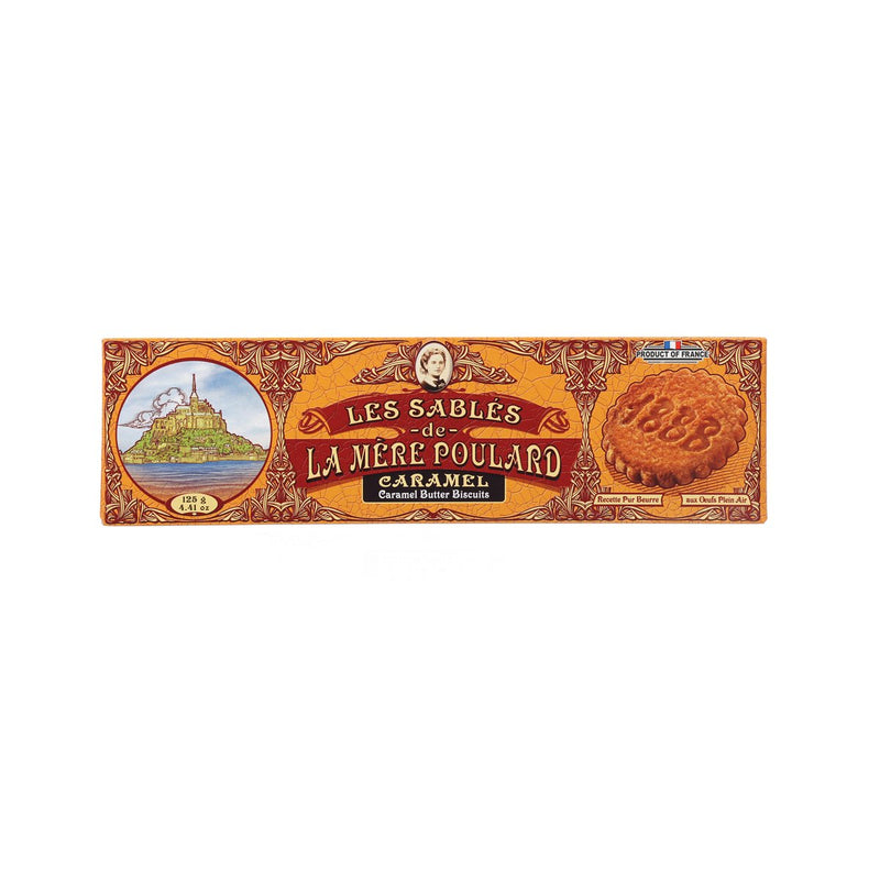 LAMEREPOULARD Caramel Butter Shortbread Biscuits  (125g)