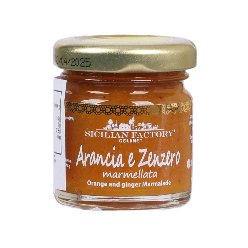 SICILIAN FACTORY Orange & Ginger Marmalade  (50g)