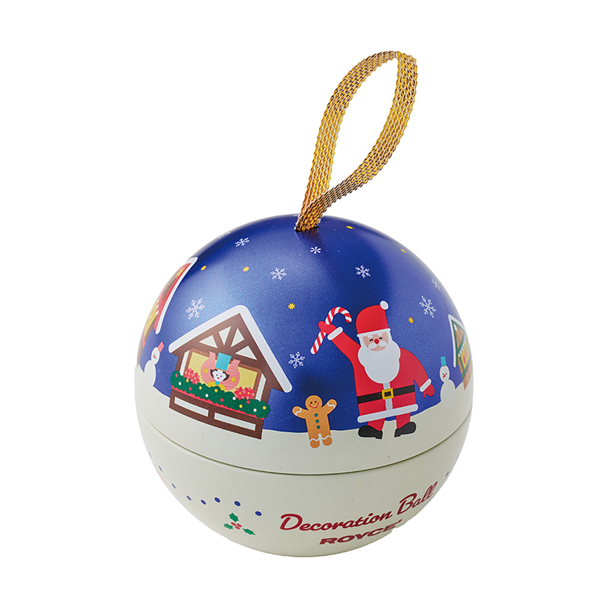 ROYCE' Decoration Ball with Chocolate - Christmas Music  (9pcs)