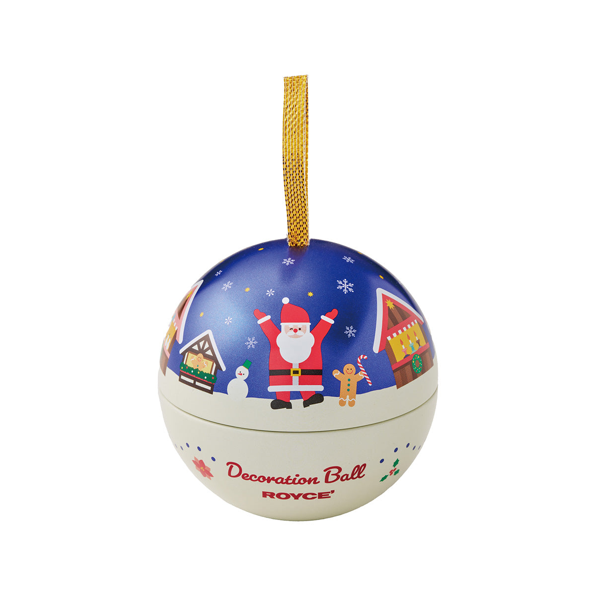 ROYCE' Decoration Ball with Chocolate - Christmas Music  (9pcs)