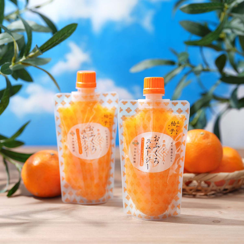 SOUWAKAJUEN Arita Mikan & Yuzu Juice with Pulp [Pouch]  (170g)