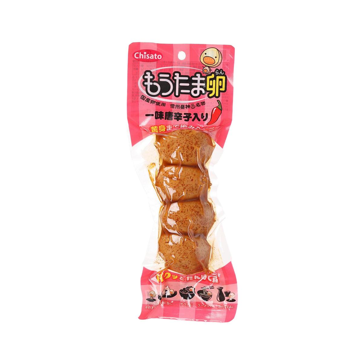 CHISATOEAST 雞蛋 - 一味辣椒  (4pcs)