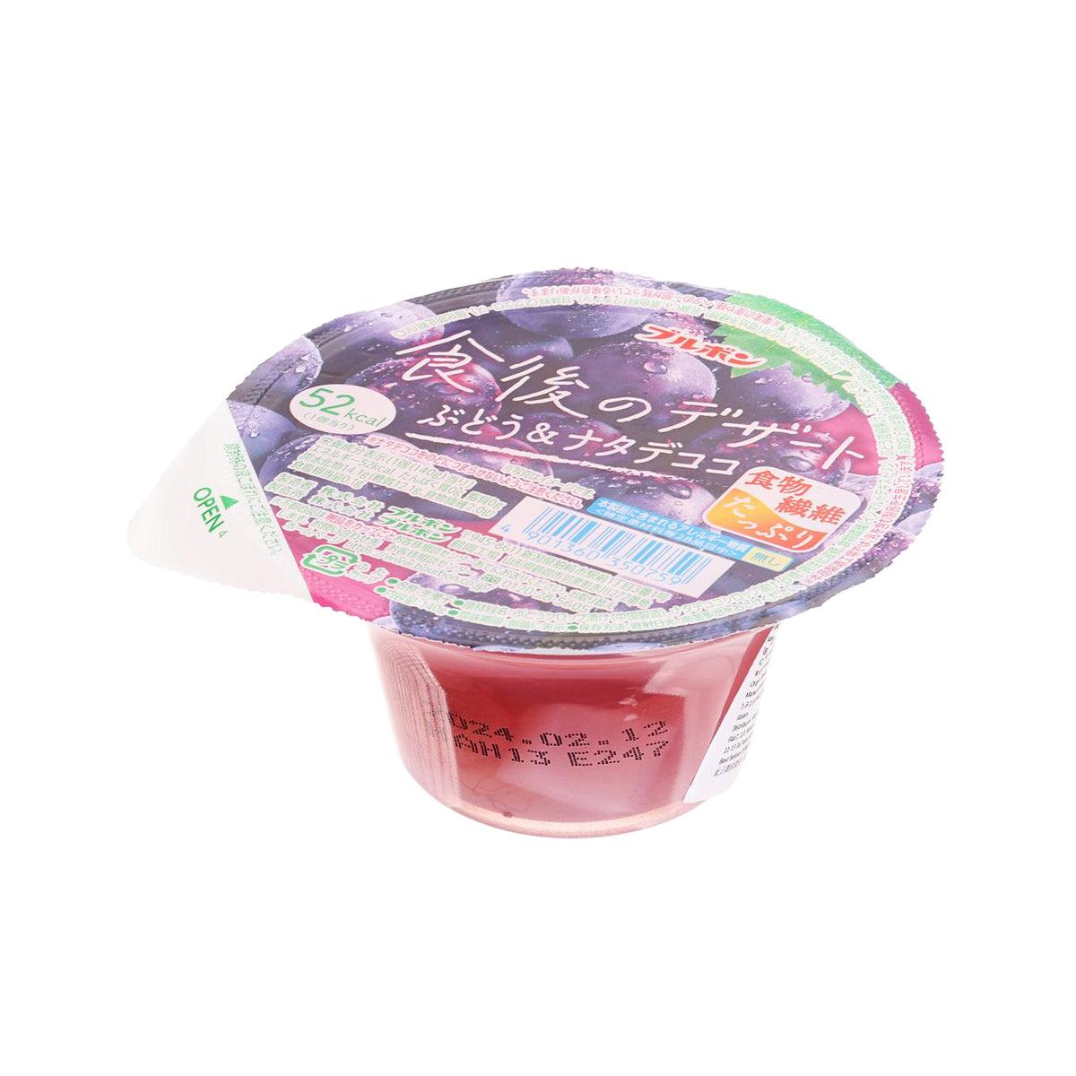 BOURBON Dessert Marche - Grape & Nata de Coco Flavor  (142g)