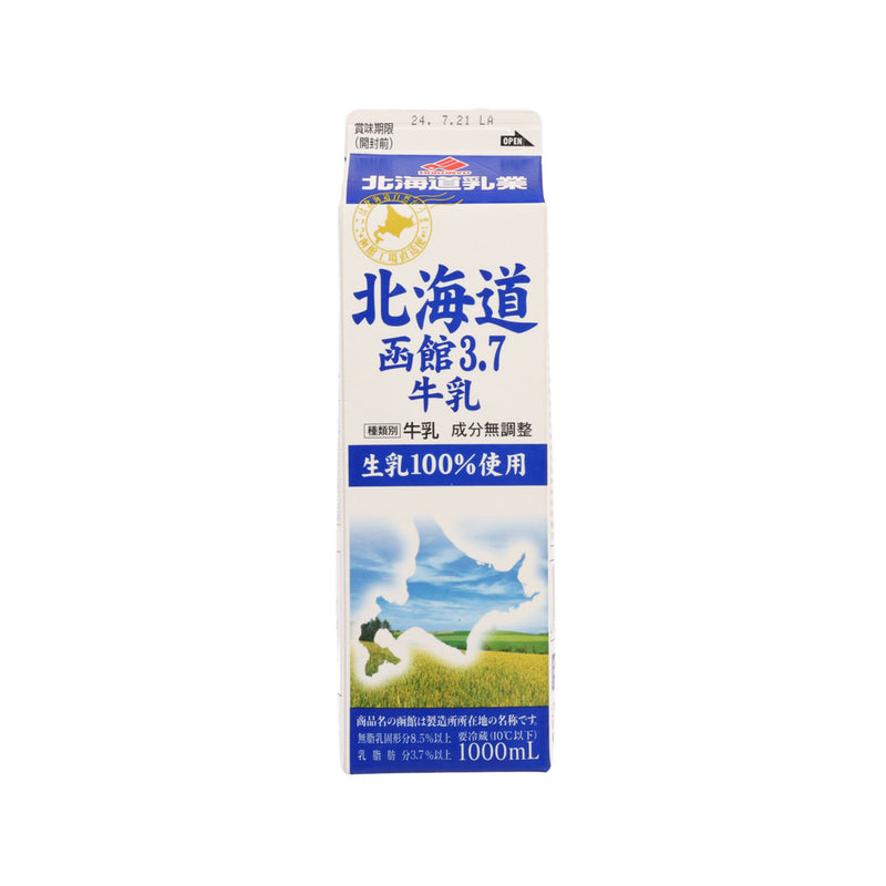 HOKUNYU 北海道函館3.7牛奶  (1000mL)