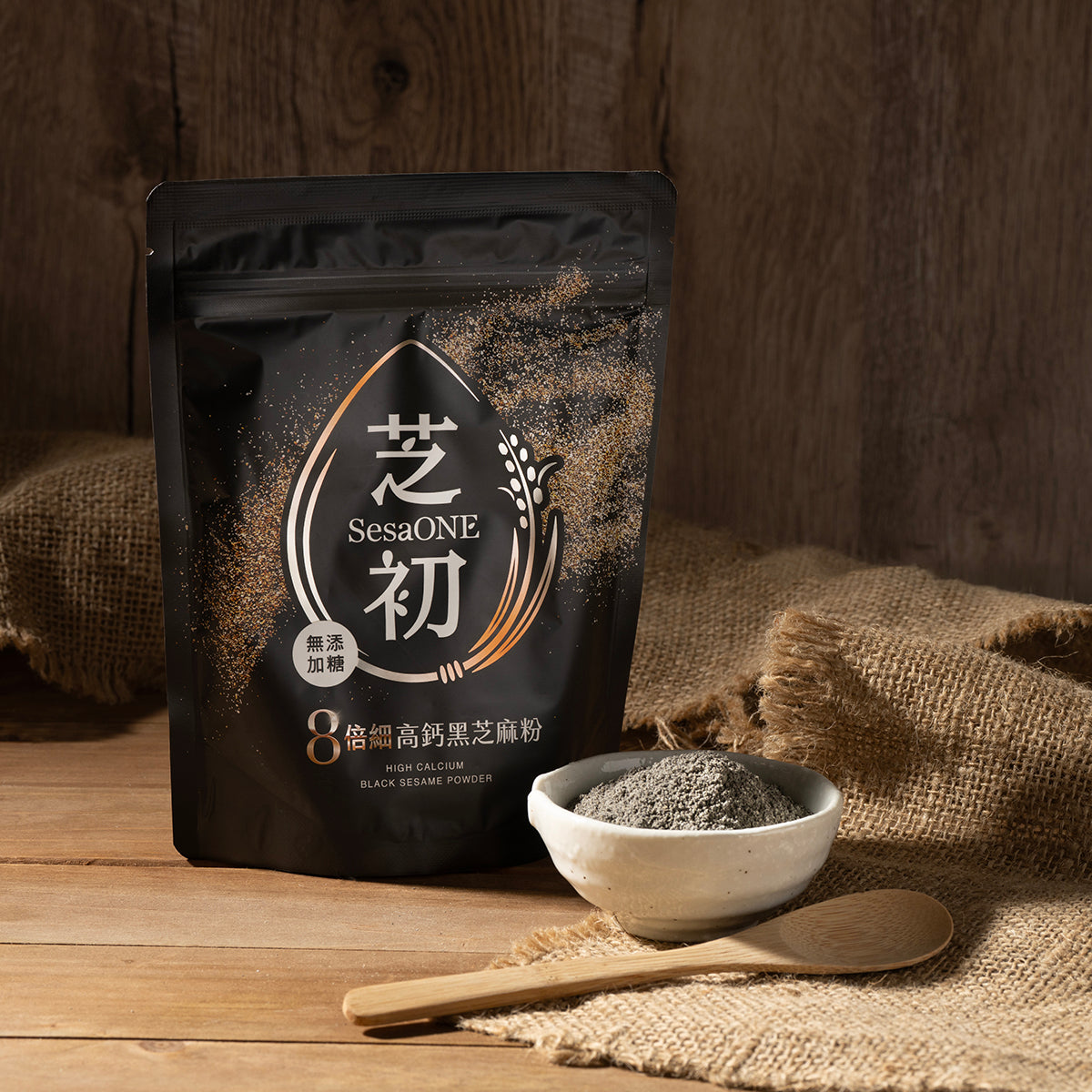 SESAOLE Hi Calcium Black Sesame Powder  (200g)