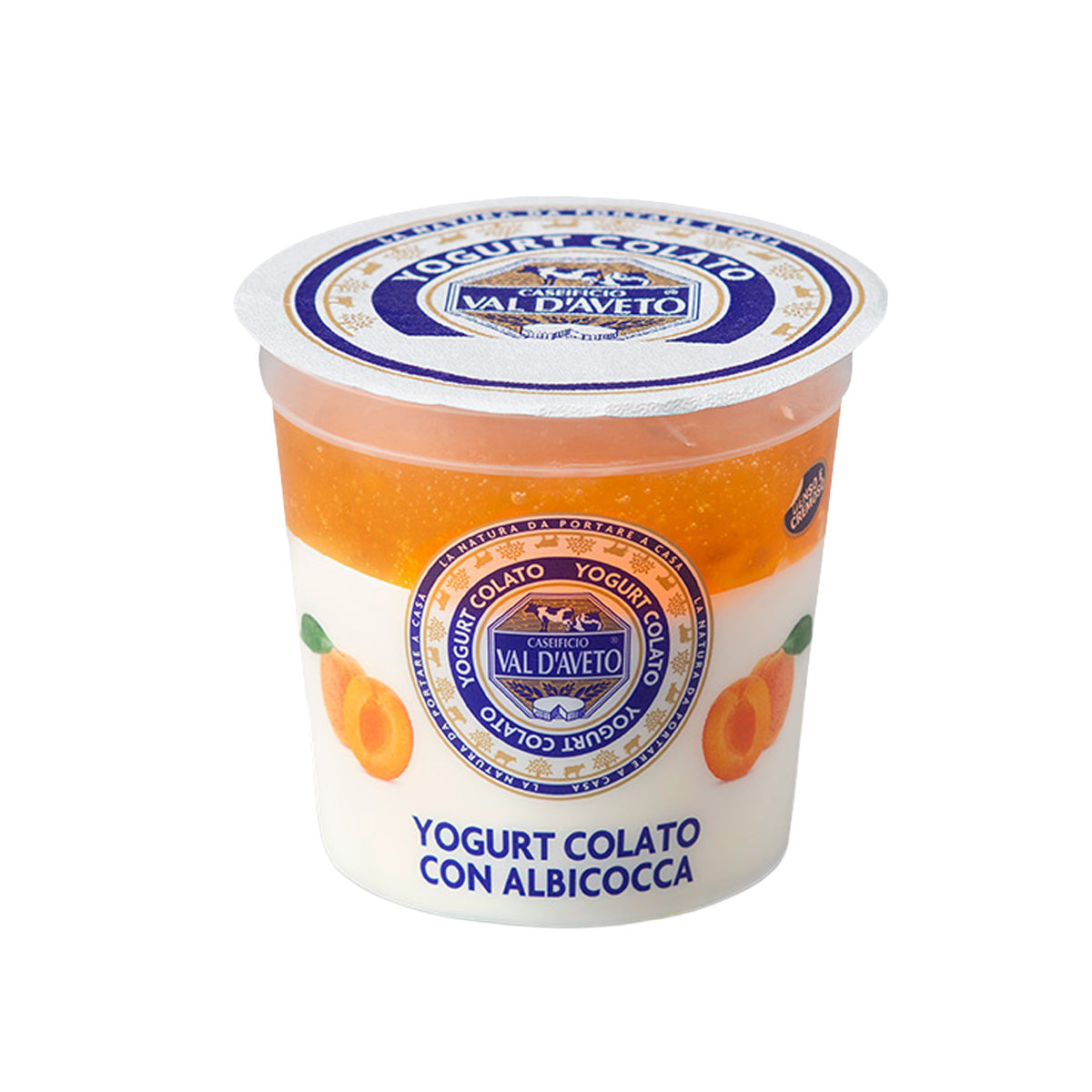 VAL D’AVETO Strained Yogurt - Apricot  (150g)