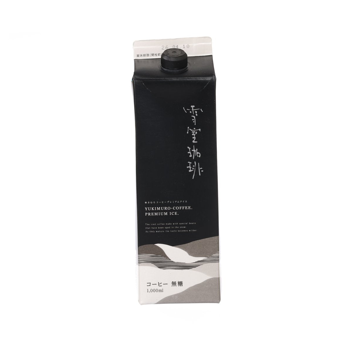 雪室珈琲 無糖高級冰咖啡  (1000mL)
