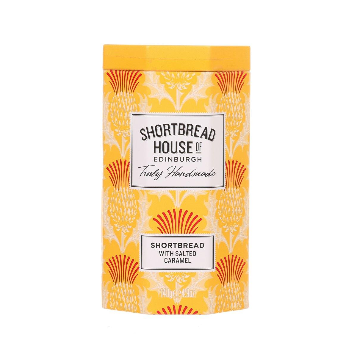 SHORTBREAD HOUSE OF EDINBURGH 圓罐 海鹽焦糖牛油酥餅 (140g)