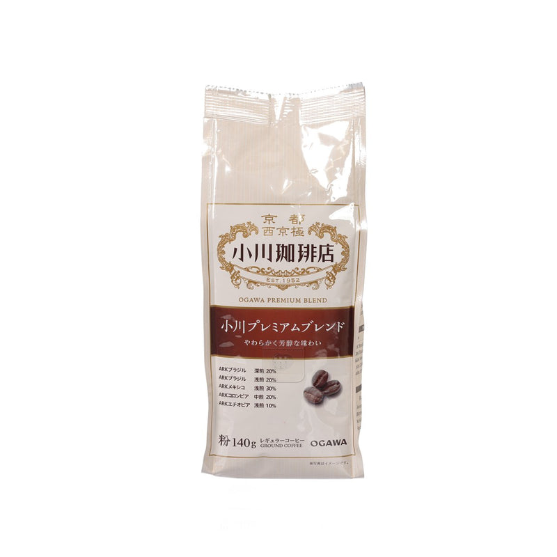 OGAWA COFFEE Ogawa Premium Blend Ground Coffee  (140g)