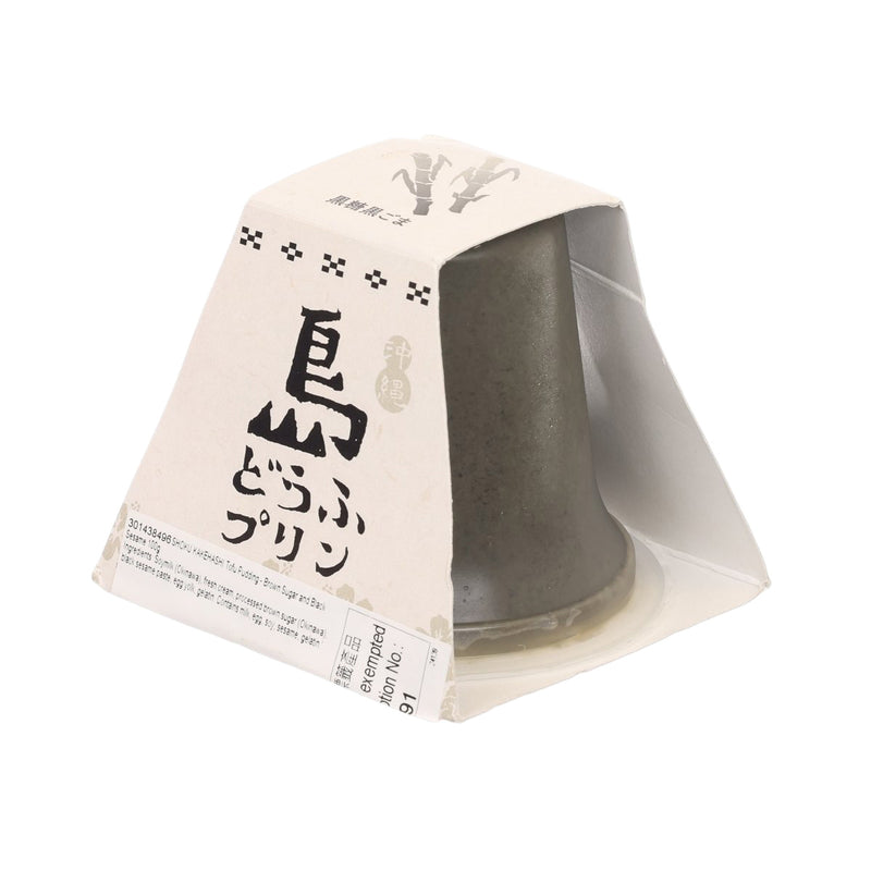 SHOKU KAKEHASHI 黑糖黑芝麻豆腐布甸  (100g)