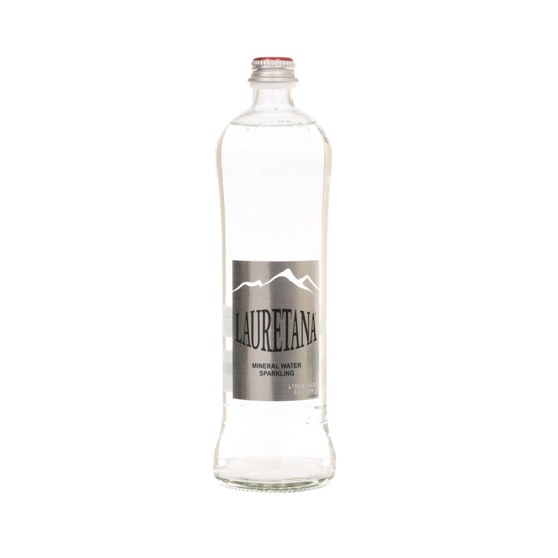 LAURETANA Natural Mineral Sparkling Water - L [Glass Bottle]  (750mL)