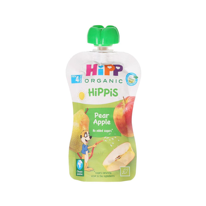 HIPP Organic Fruit Preparation - Pear Apple  (100g, 100g)