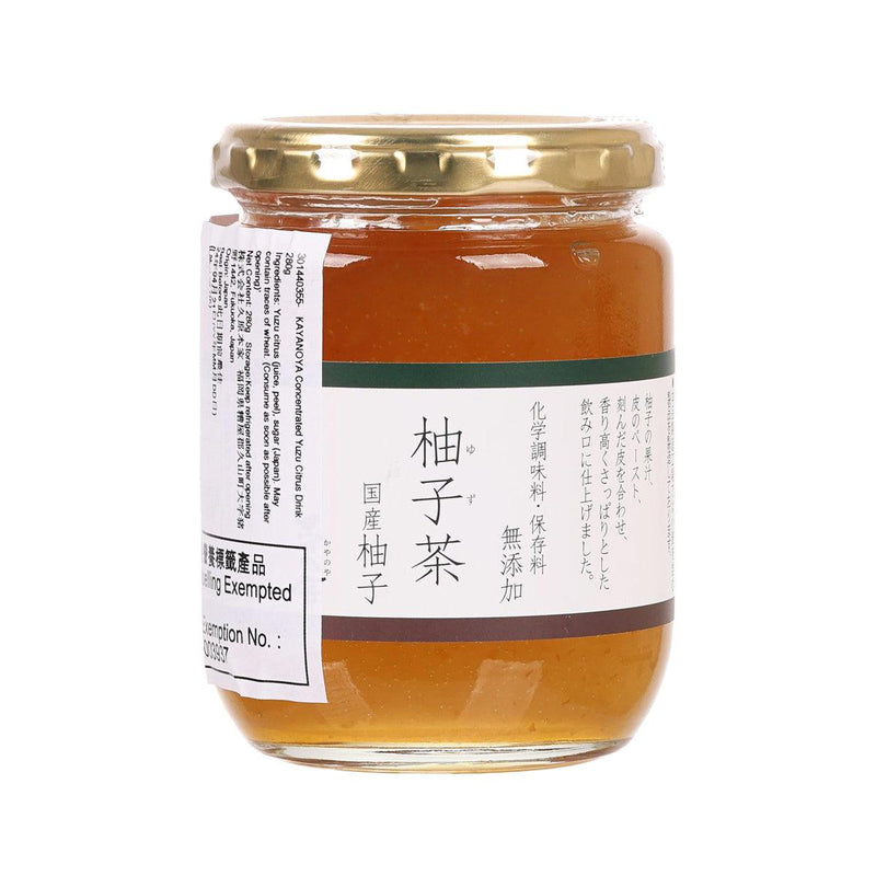 KAYANOYA Concentrated Yuzu Citrus Drink  (280g)