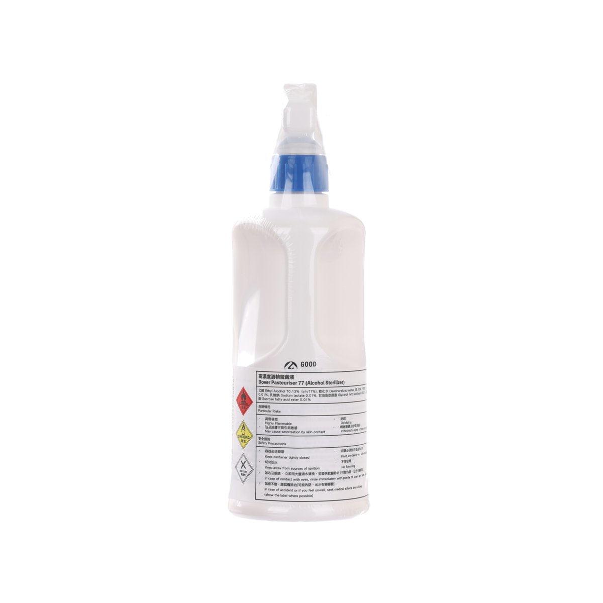 DOVER Pasteuriser 77 - 食用消毒酒精  (500mL)