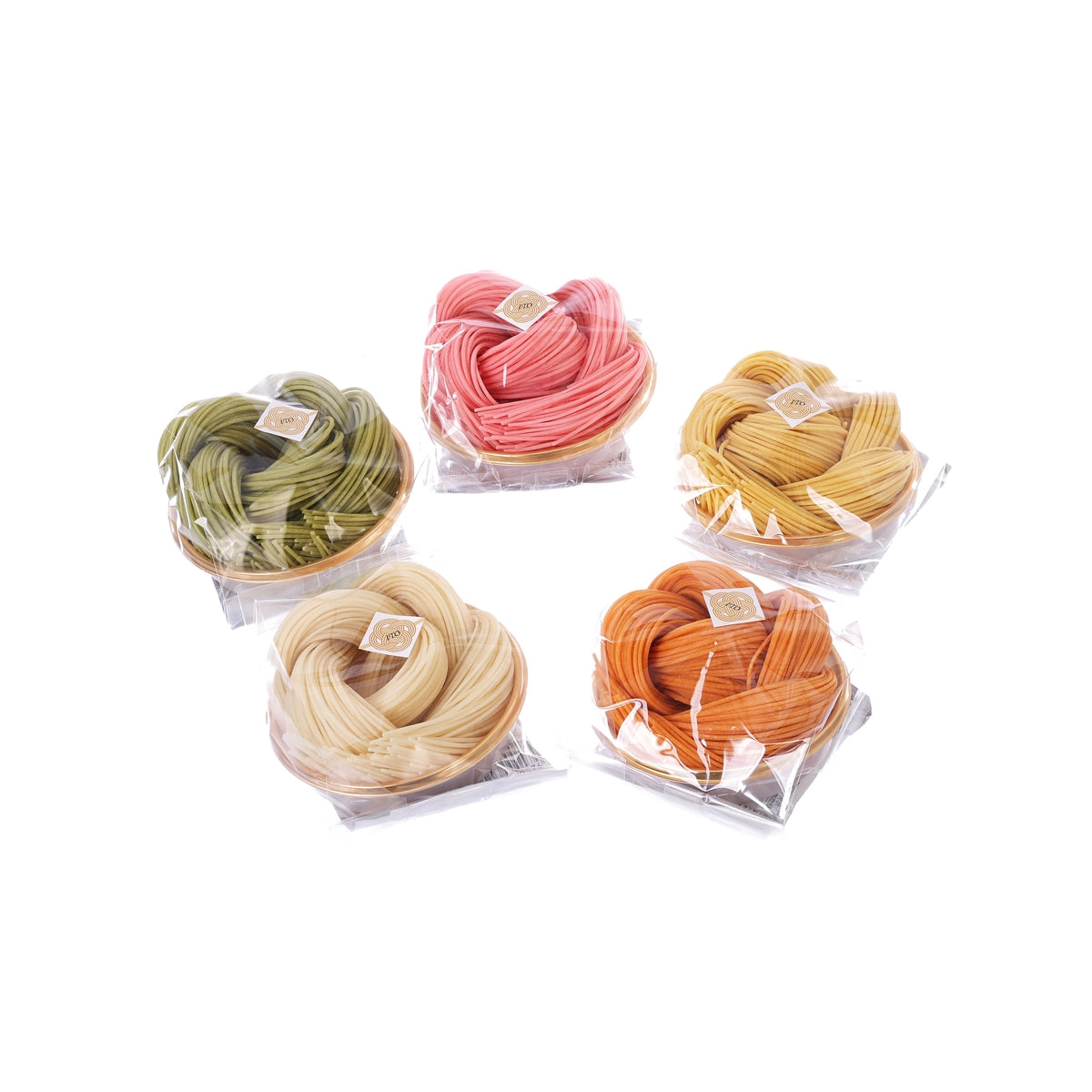 KAKIZATO Ito Handmade Colorful Vegetable Soumen Noodle Gift Set  (5packs)