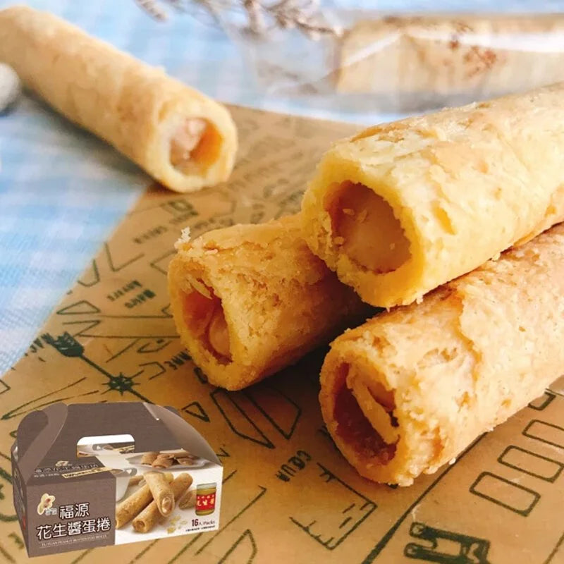 FUYUAN Peanut Butter Egg Roll  (16pcs)