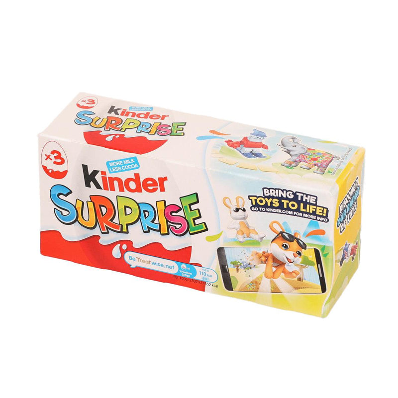 KINDER Surprise Milk Chocolate Easter Egg  (3 x 20g)