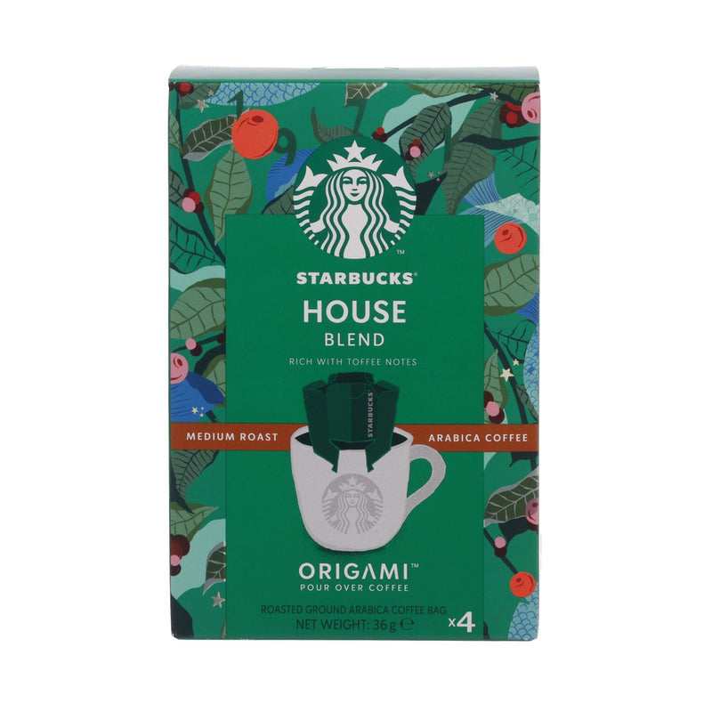 星巴克 星巴克® Origami™ House Blend 掛耳式滴漏咖啡 (36g)