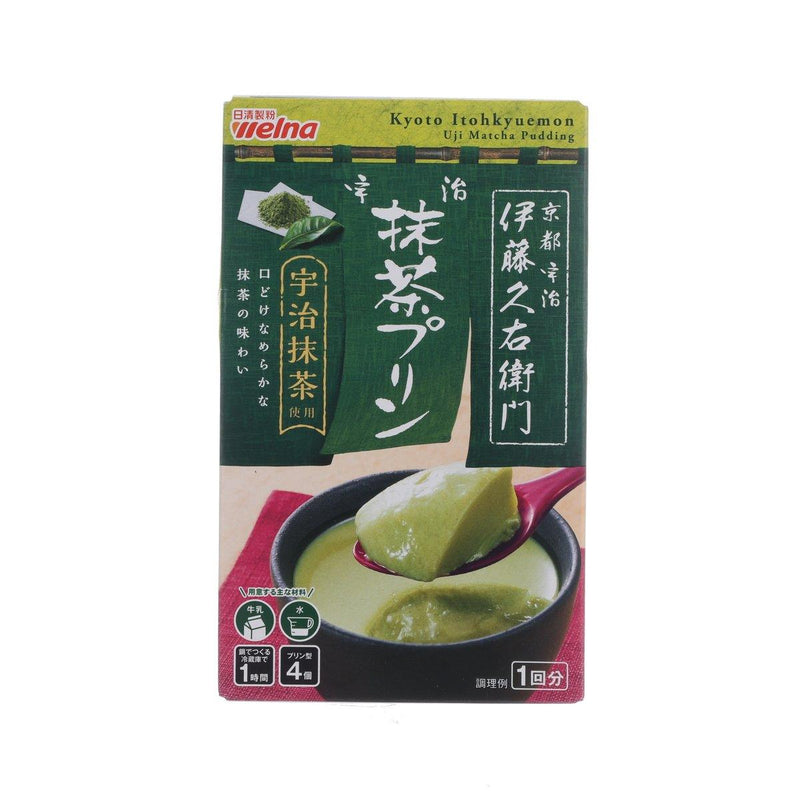 WELNA Kyoto Itohkyuemon Uji Matcha Pudding Mix  (50g)