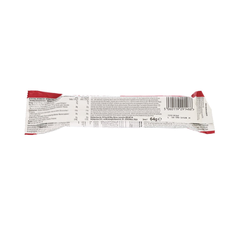 PHD Smart Bar - Dark Chocolate Raspberry  (64g)