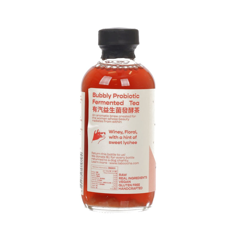 大杯茶 荔枝玫瑰紅茶菌 (250mL)