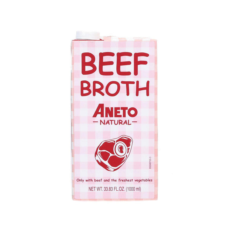 ANETO Natural Beef Broth  (1000mL)