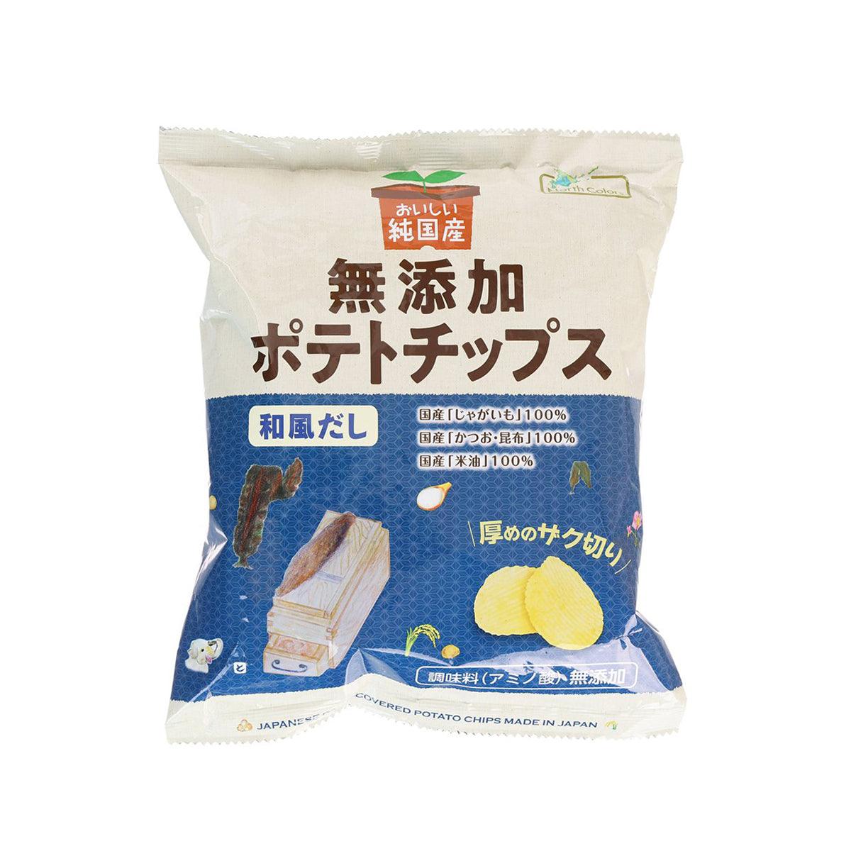 NORTHCOLORS 日本製無添加劑薯片 - 和風高湯味 (53g)