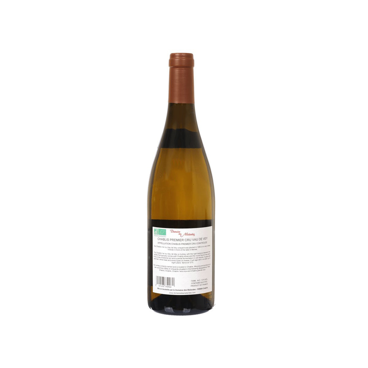 DOMAINE DES MALANDES Chablis 1er Cru Vau de Vey 22/23 (750mL)