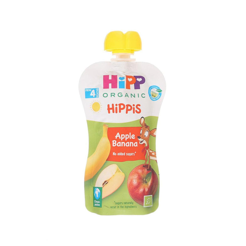 HIPP 有機蘋果香蕉果蓉  (100g, 100g)