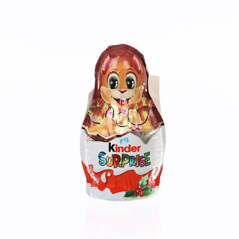 KINDER Christmas Friends Surprise Milk Chocolate with Milky White Lining  (36g)